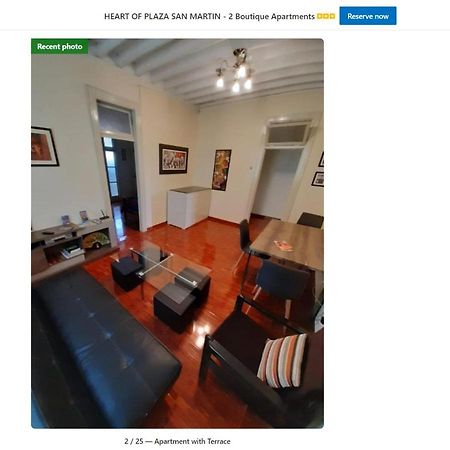 Heart Of Plaza San Martin - 2 Boutique Apartments ลิมา ภายนอก รูปภาพ